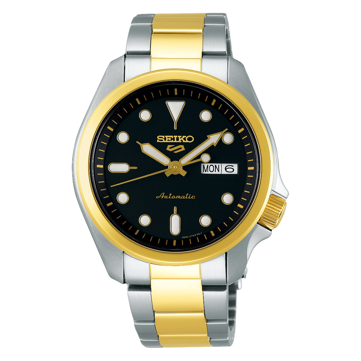 Seiko 5 Two Tone SRPE60K1 SRPE60 SRPE60K Automatic Watch