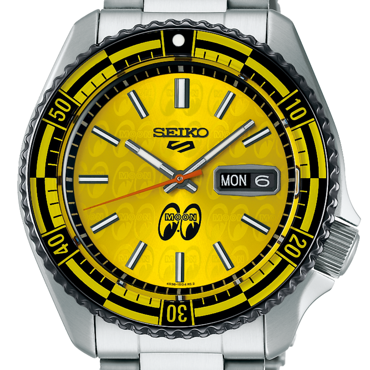 Seiko 5 Sports SRPL39K1 SRPL39 SRPL39K SKX Series Mooneyes Limited Edition Mens Watch