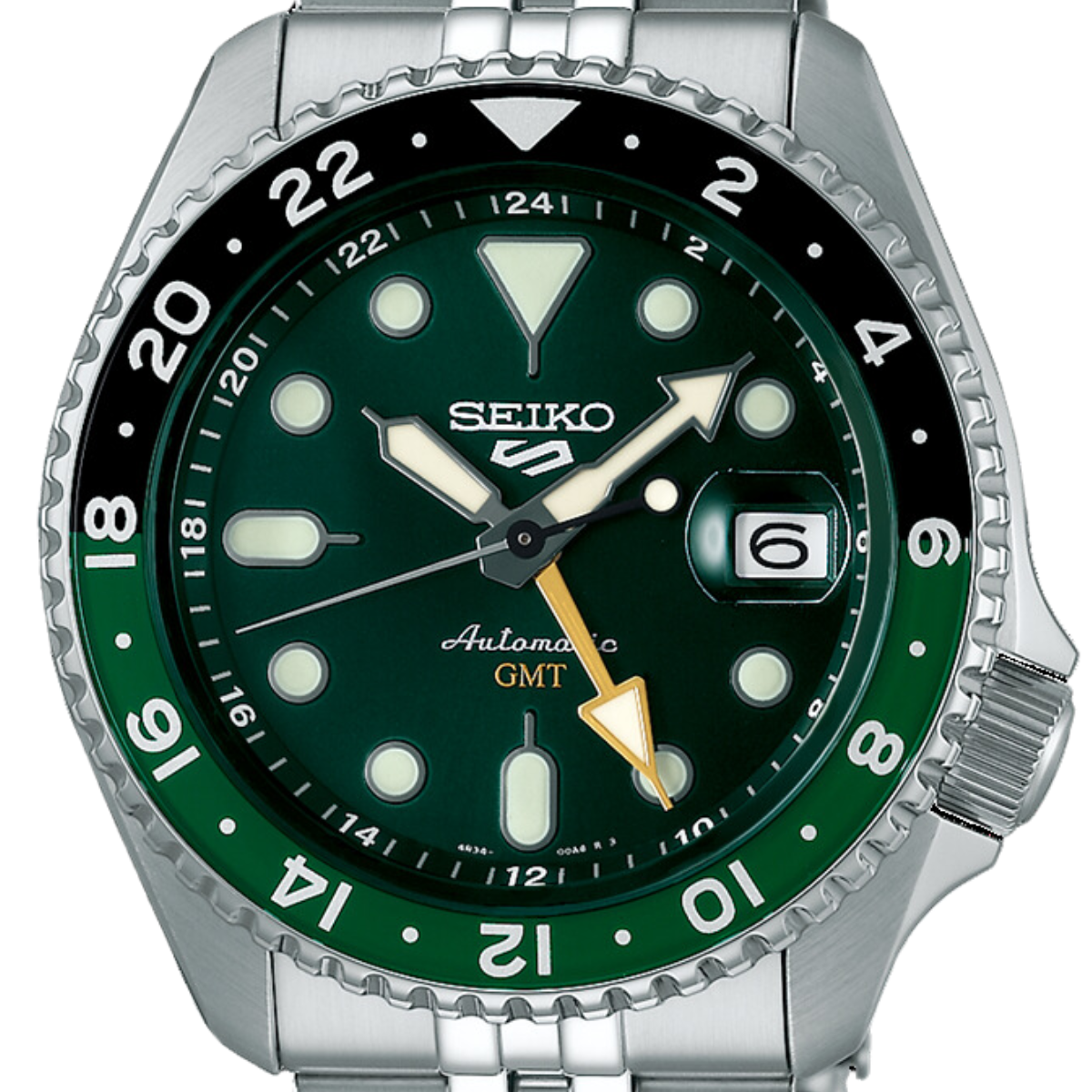 Seiko 5 Sports SSK035K1 SSK035 SSK035K SKX Series GMT Automatic Mens Watch