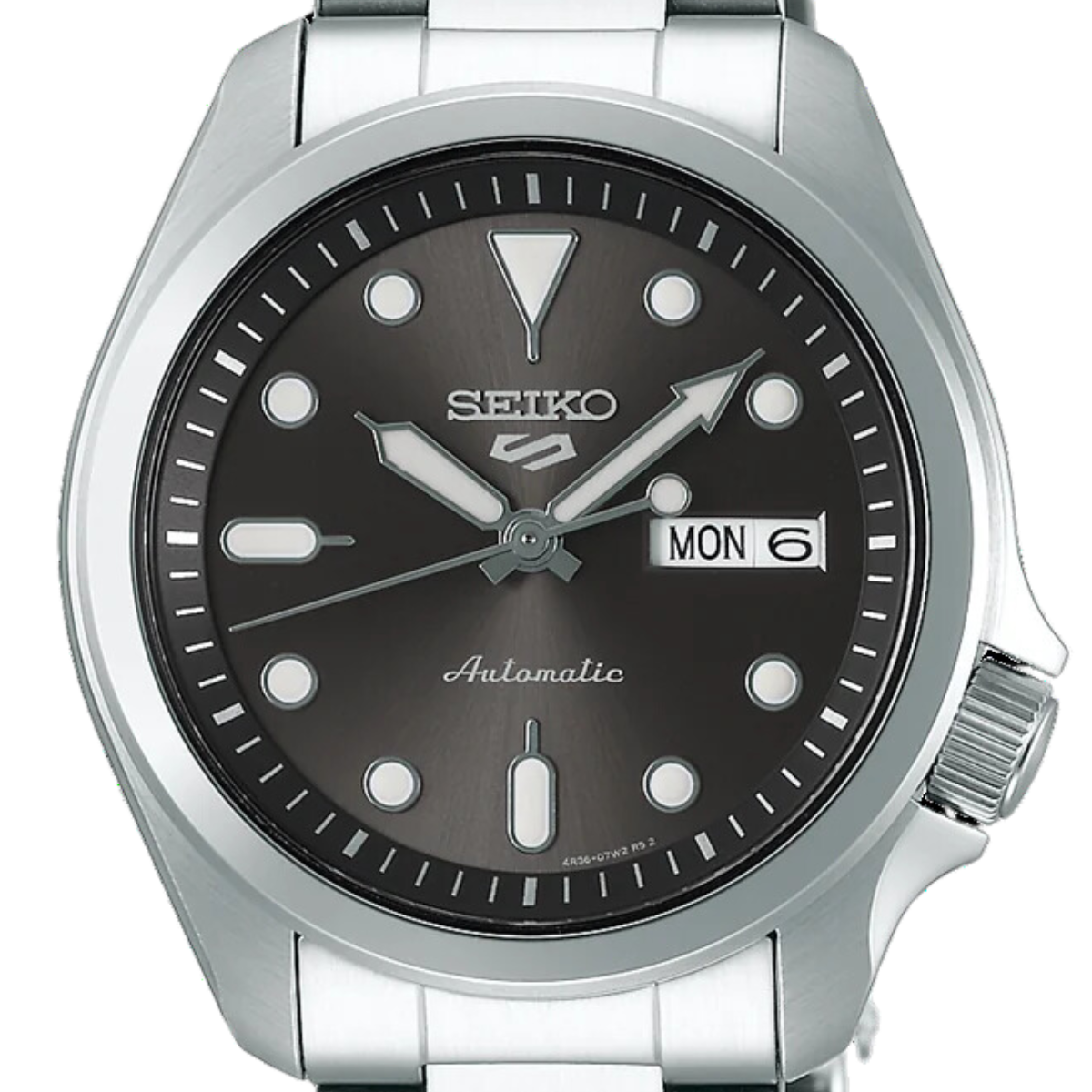 Seiko 5 Grey Dial SRPE51K1 SRPE51 SRPE51K Sports Watch