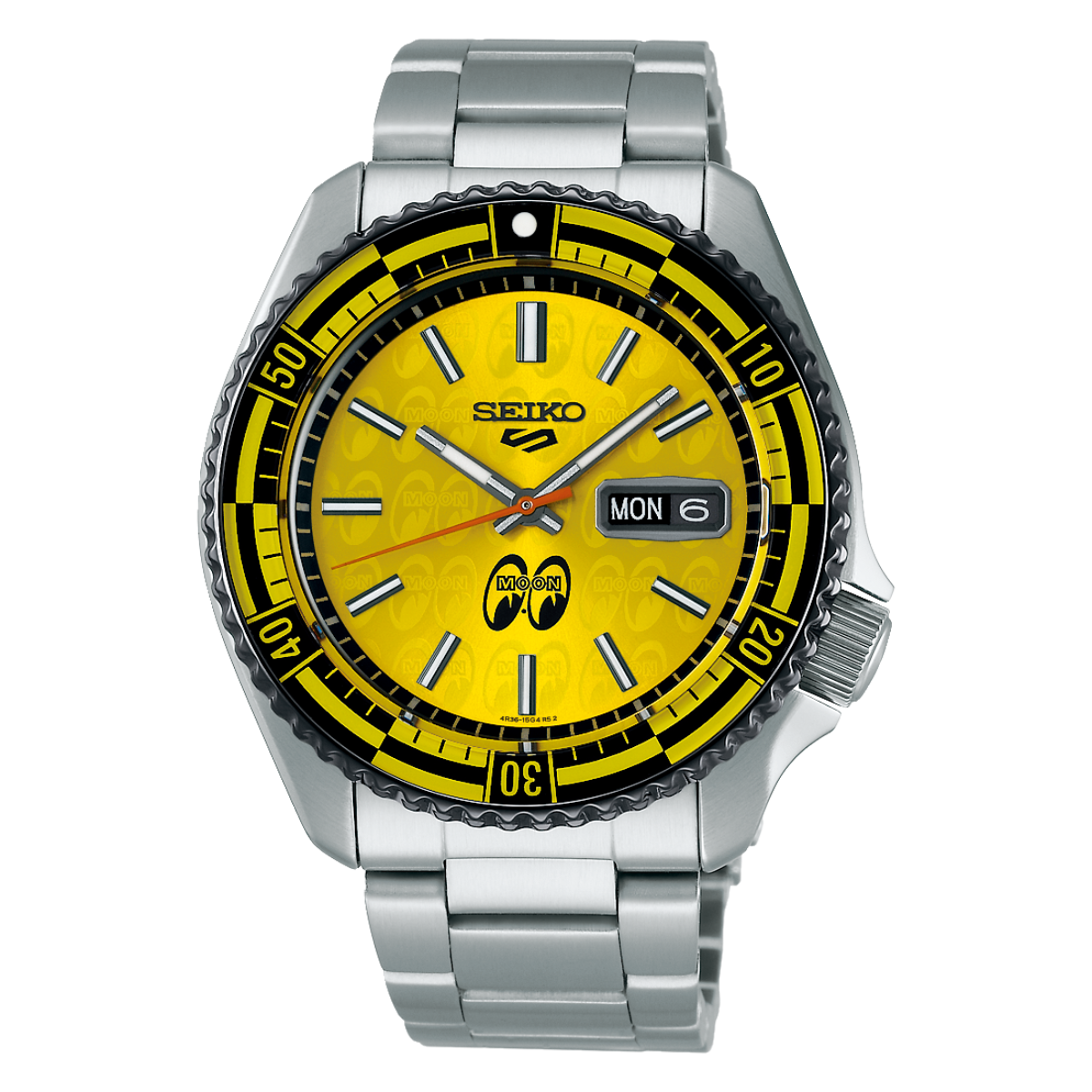 Seiko 5 Sports SRPL39K1 SRPL39 SRPL39K SKX Series Mooneyes Limited Edition Mens Watch