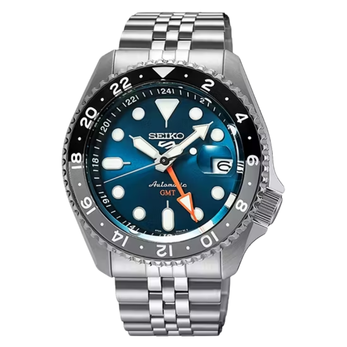 Seiko 5 Sports SSK045K1 SSK045 SSK045K Racer's Heritage "Velocity Blue" Car Special Edition Watch