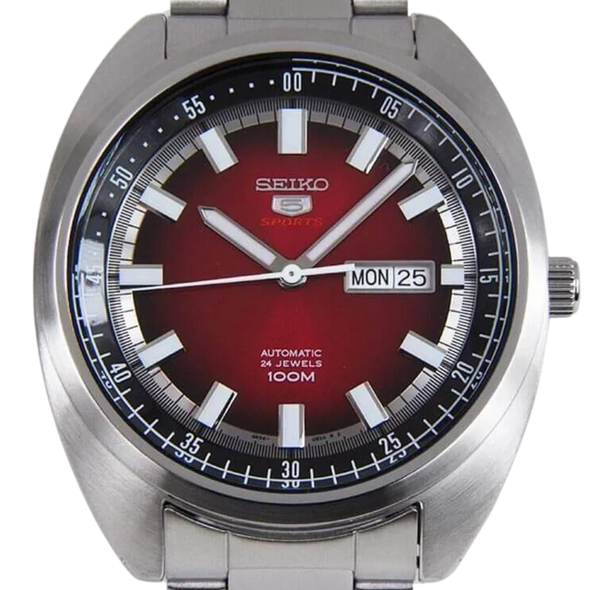 Seiko 5 Sports Turtle SRPB17K1 SRPB17 SRPB17K Red Dial Automatic Mens Watch