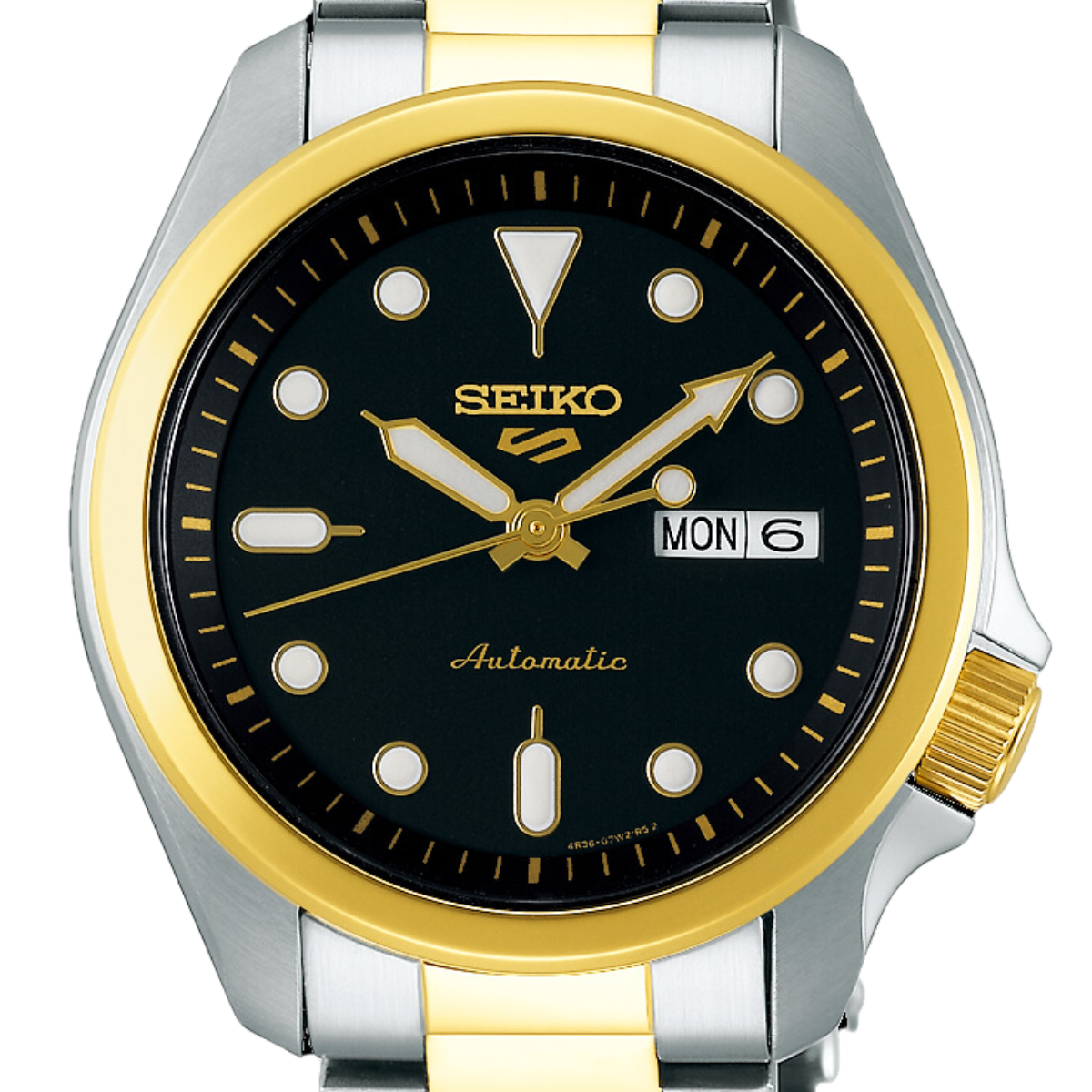 Seiko 5 Two Tone SRPE60K1 SRPE60 SRPE60K Automatic Watch