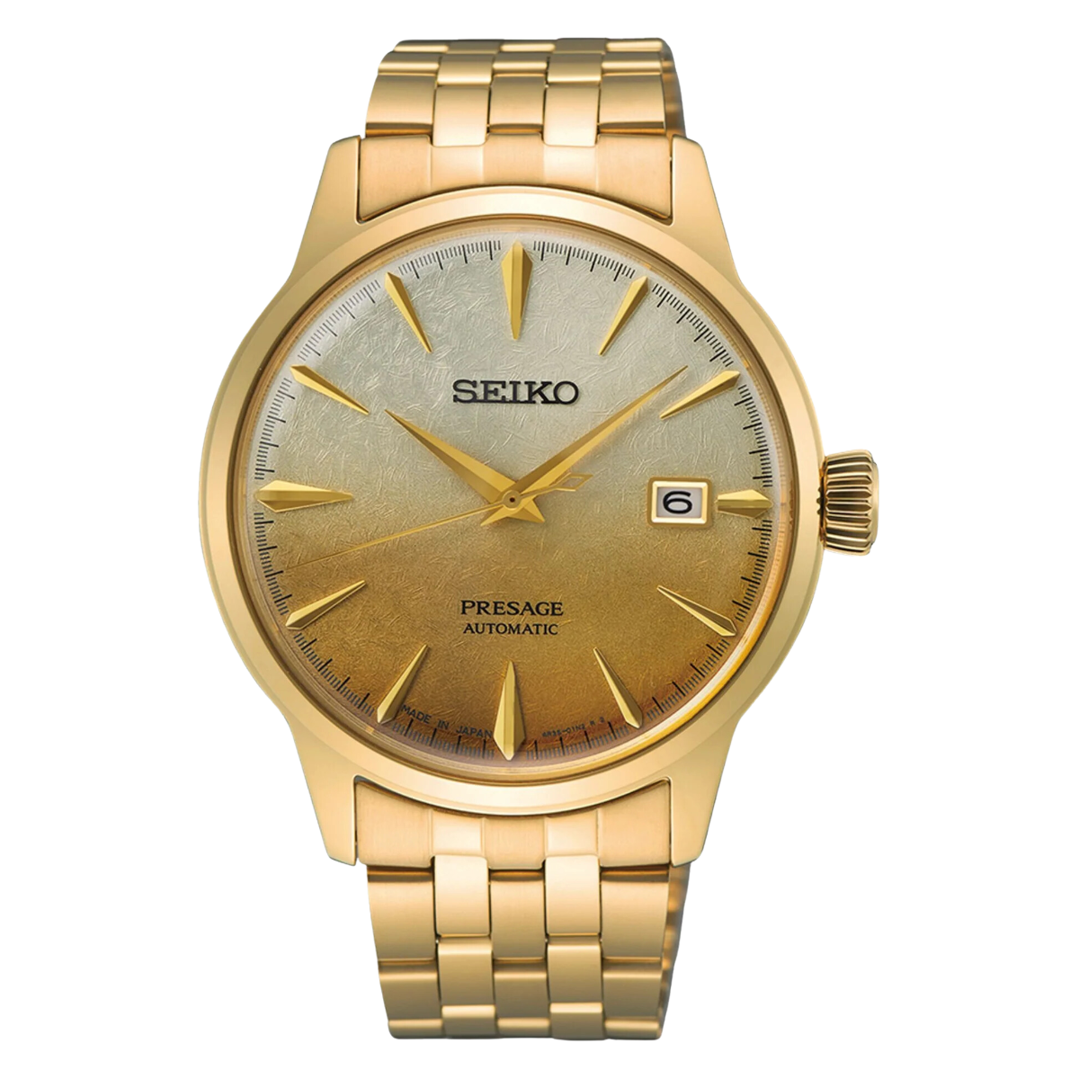 Seiko Presage SRPK46J1 SRPK46 SRPK46J Cocktail Time "Beer Julep" Automatic Watch