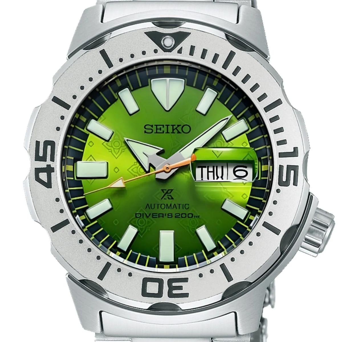 Seiko Prospex SRPL41 SRPL41K1 SRPL41K Monster Limited Edition Green Dial Watch