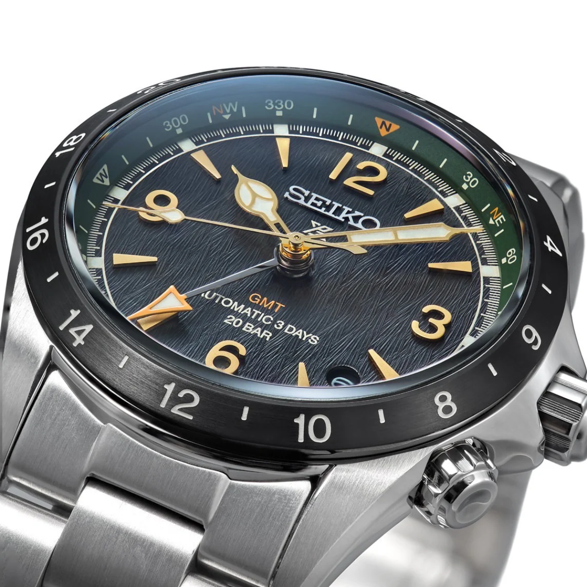 Seiko Prospex SPB493 SPB493J Land Alpinist GMT Asia Limited Edition "Hornbills" Mens Watch