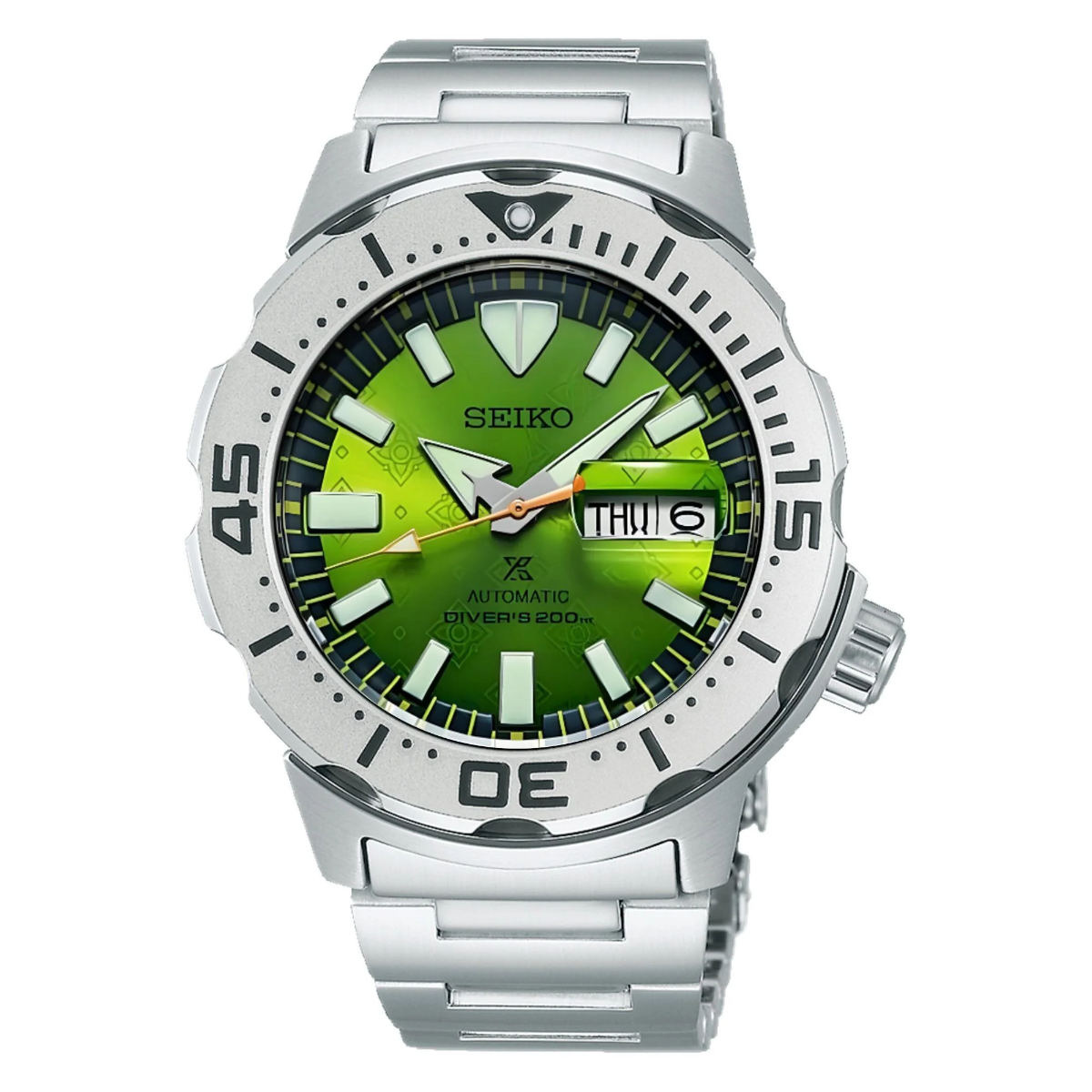 Seiko Prospex SRPL41 SRPL41K1 SRPL41K Green Monster Watch with Limited Edition Box