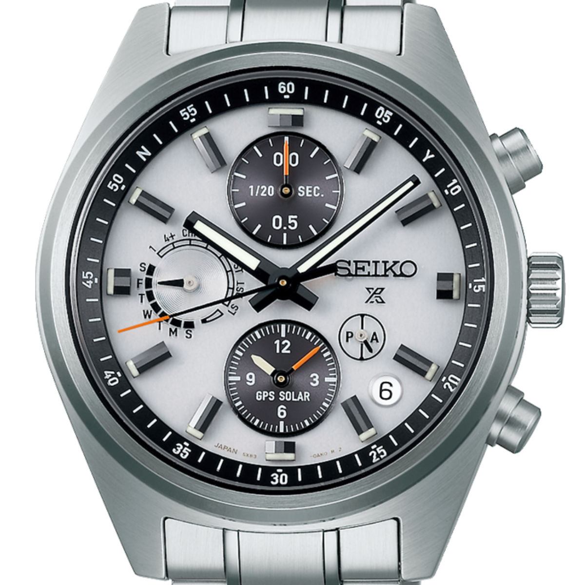 Seiko SSH165J1 SSH165 SSH165J Prospex Speedtimer Chronograph Solar GPS Mens Watch