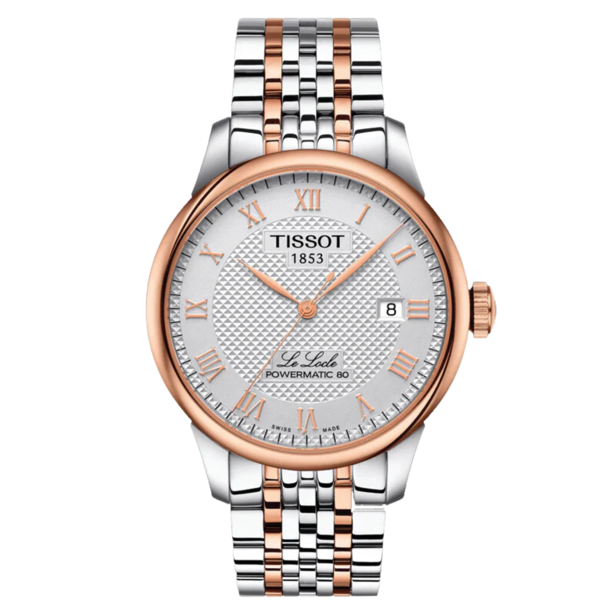 Tissot Le Locle T0064072203300 T006.407.22.033.00 Powermatic 80 Silver Dial Mens Watch