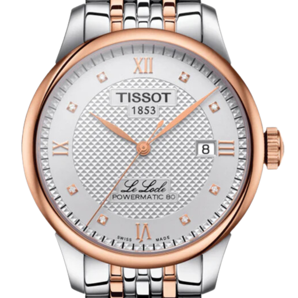 Tissot Le Locle T0064072203600 T006.407.22.036.00 Powermatic 80 Silver Dial Unisex Watch