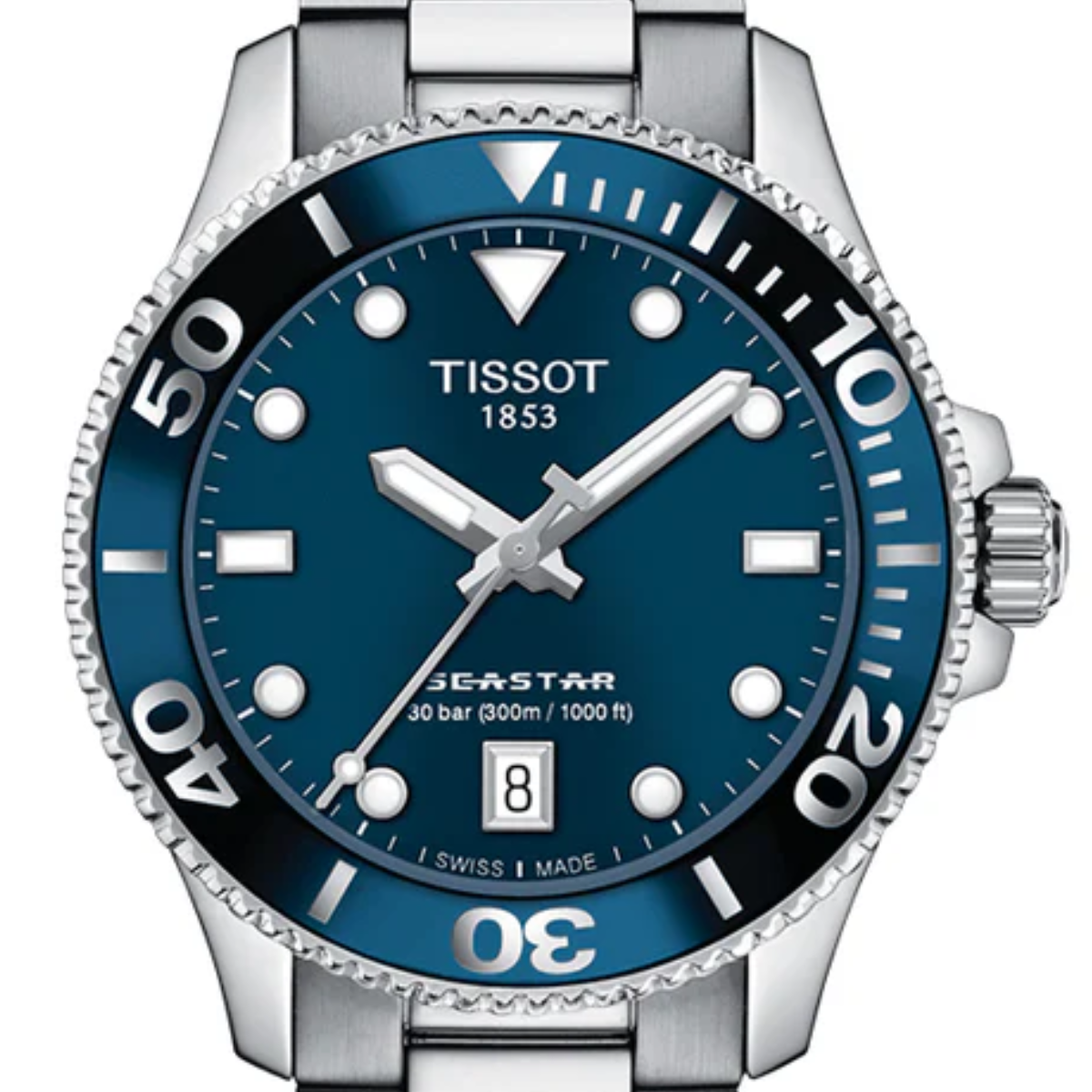 Tissot T1202101104100 T120.210.11.041.00 Quartz Seastar 1000 36MM Sports Mens Watch