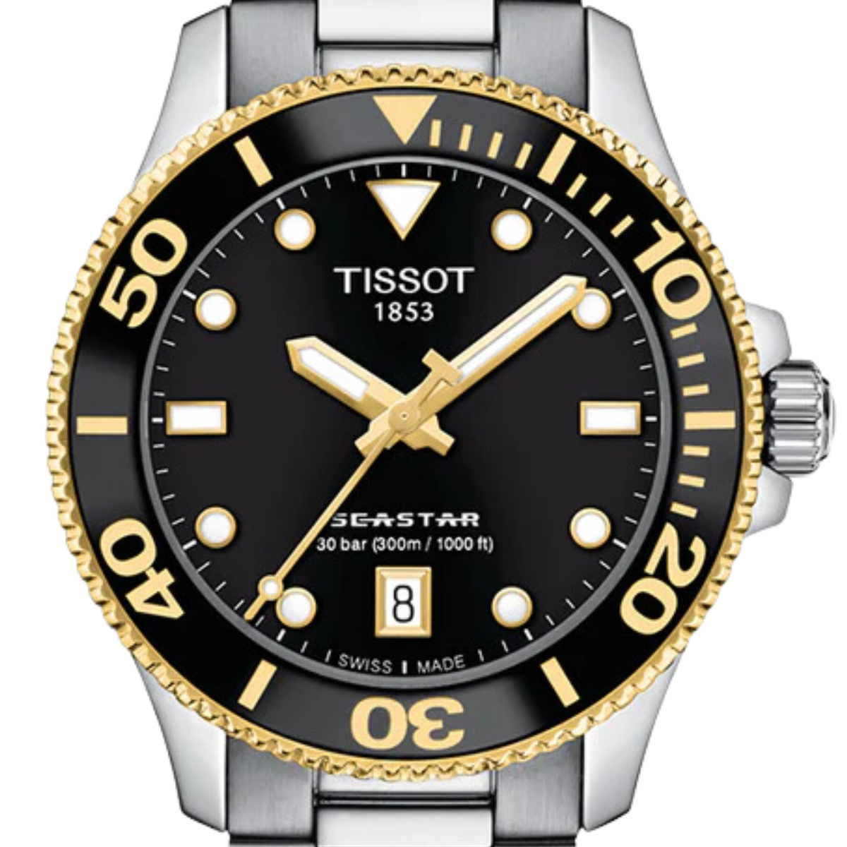 Tissot T120.210.21.051.00 T1202102105100 Quartz Seastar 1000 36MM Sports Mens Watch