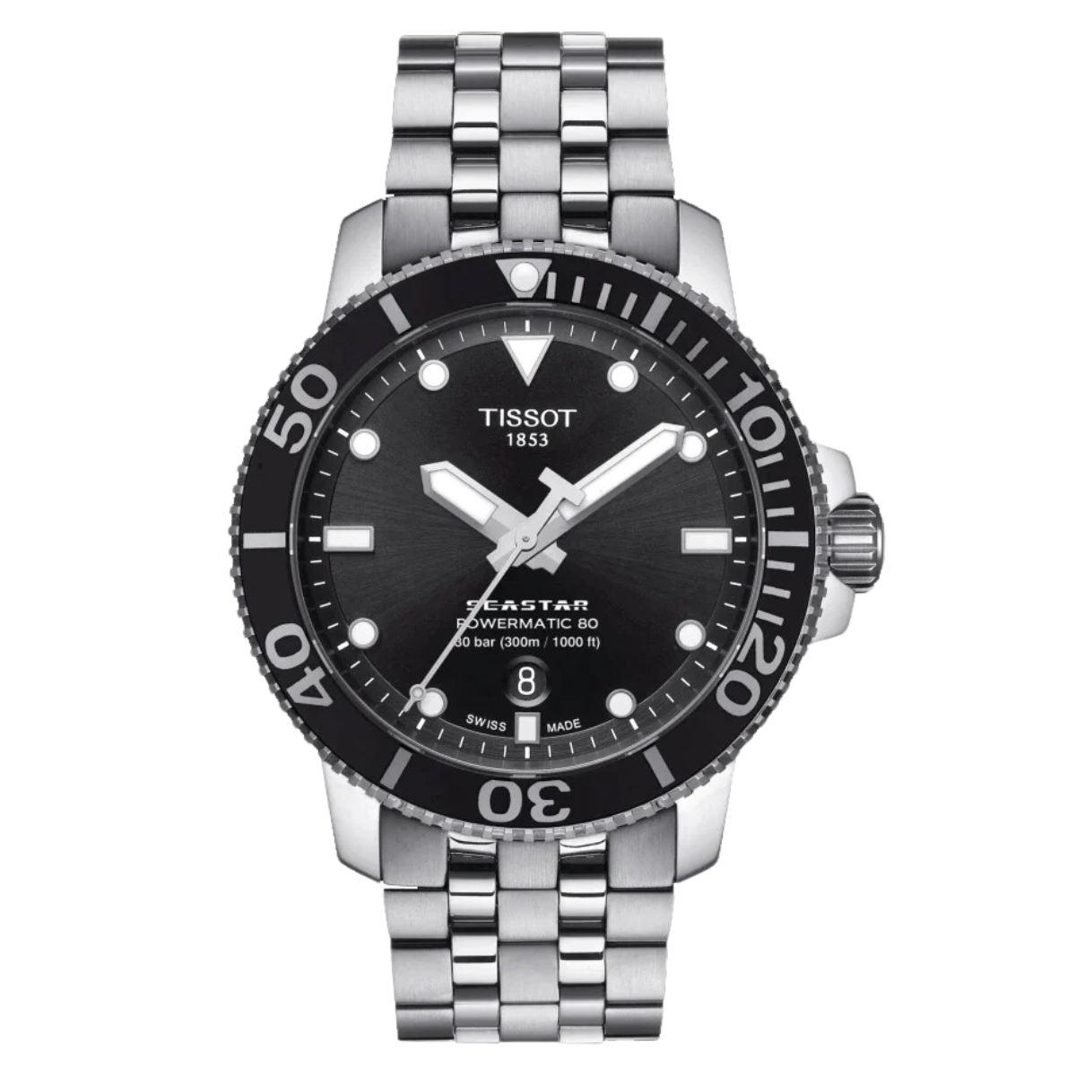 Tissot T1204071105100 T120.407.11.051.00 Seastar 1000 Powermatic 80 Mens Watch