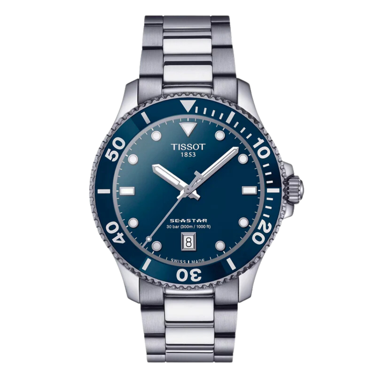 Tissot T1204101104100 T120.410.11.041.00 Quartz Seastar 1000 40MM Dress Mens Watch