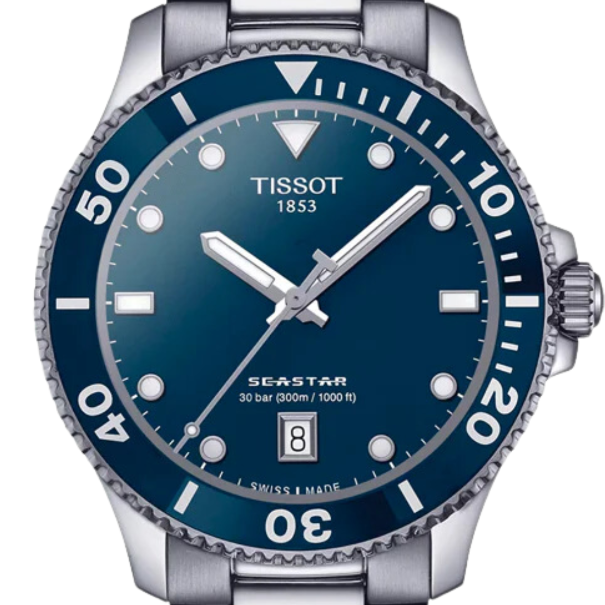 Tissot T1204101104100 T120.410.11.041.00 Quartz Seastar 1000 40MM Dress Mens Watch