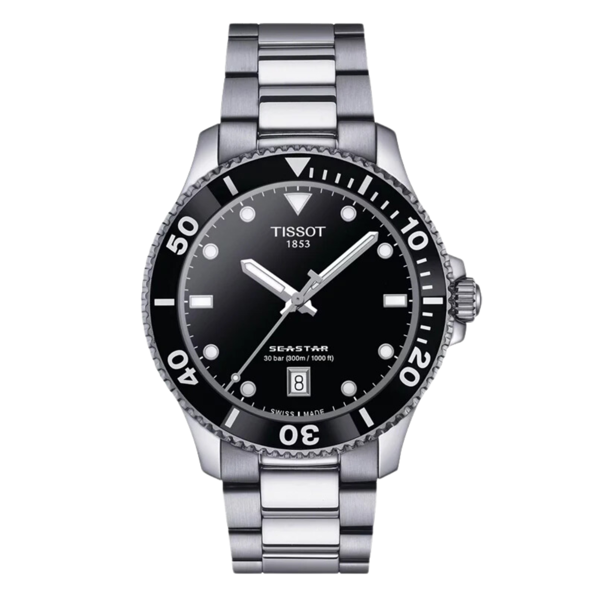 Tissot T1204101105100 T120.410.11.051.00 Quartz Seastar 1000 40MM Dress Mens Watch