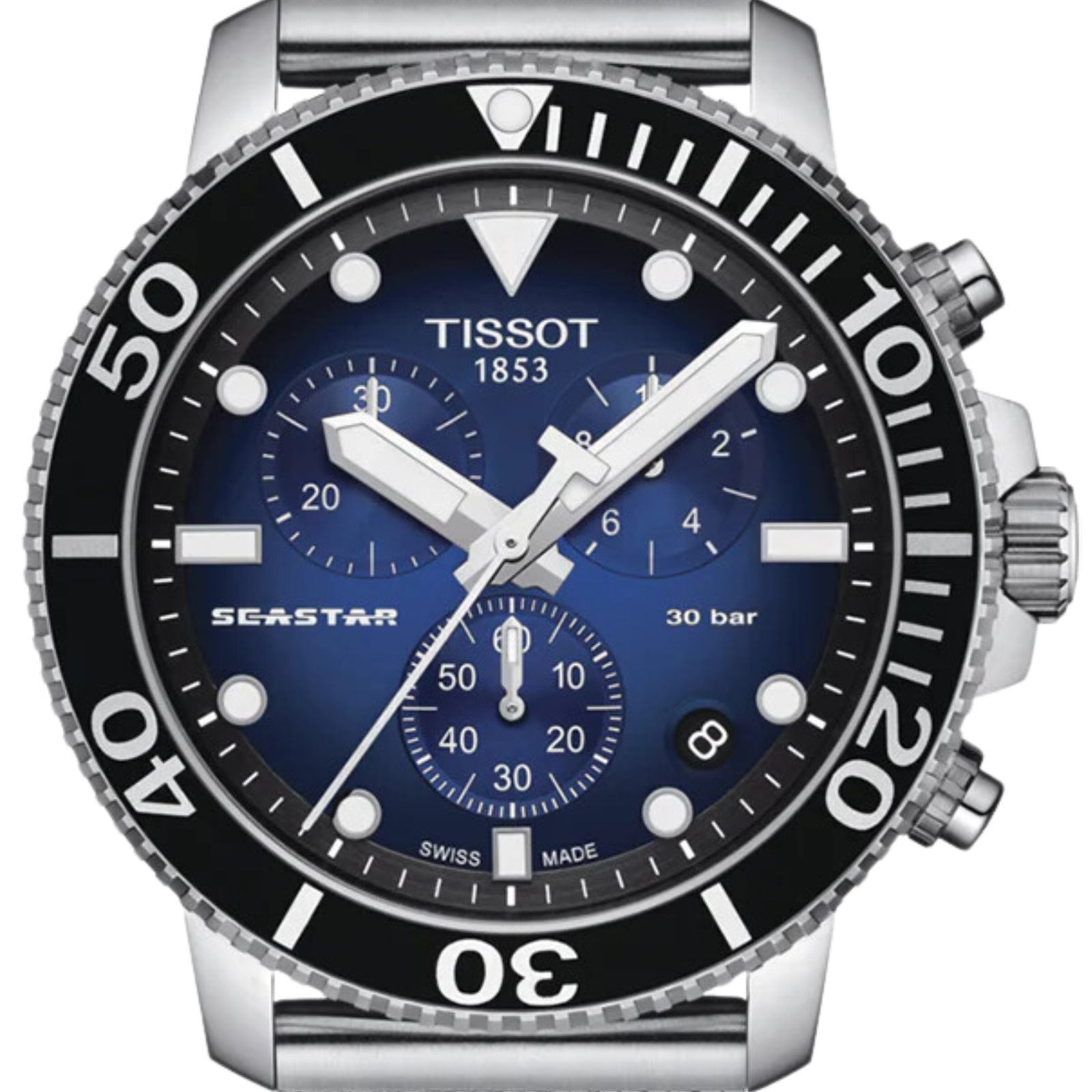 Tissot T1204171104102 T120.417.11.041.02 Seastar 1000 Quartz Chronograph Sports Mens Watch