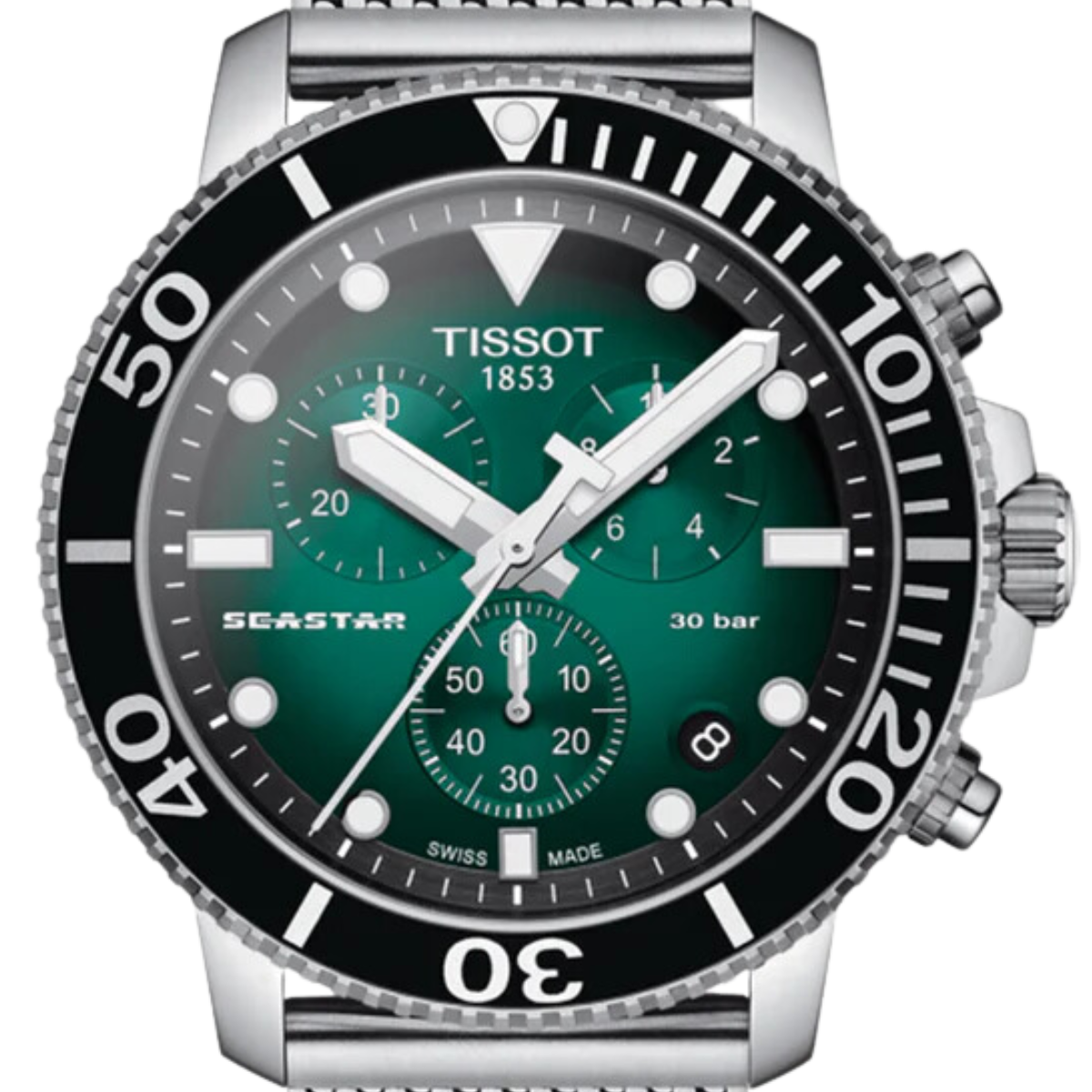 Tissot T1204171109100 T120.417.11.091.00 Quartz Seastar 1000 Chronograph Sports Watch