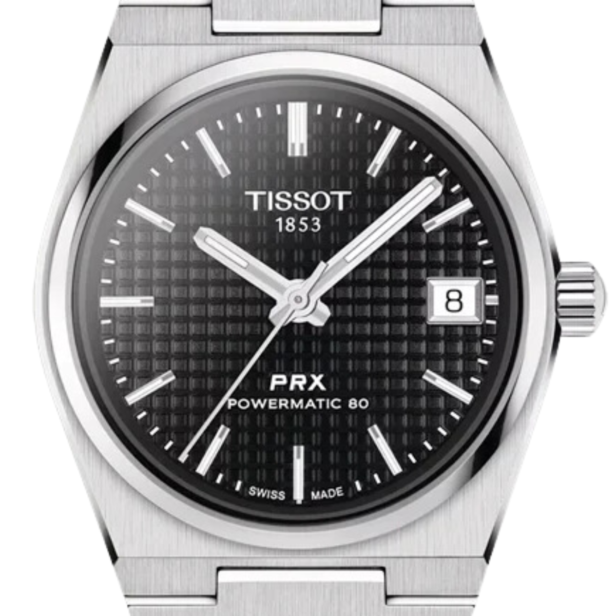Tissot PRX Automatic T1372071105100 T137.207.11.051.00 Black Dial Unisex Watch