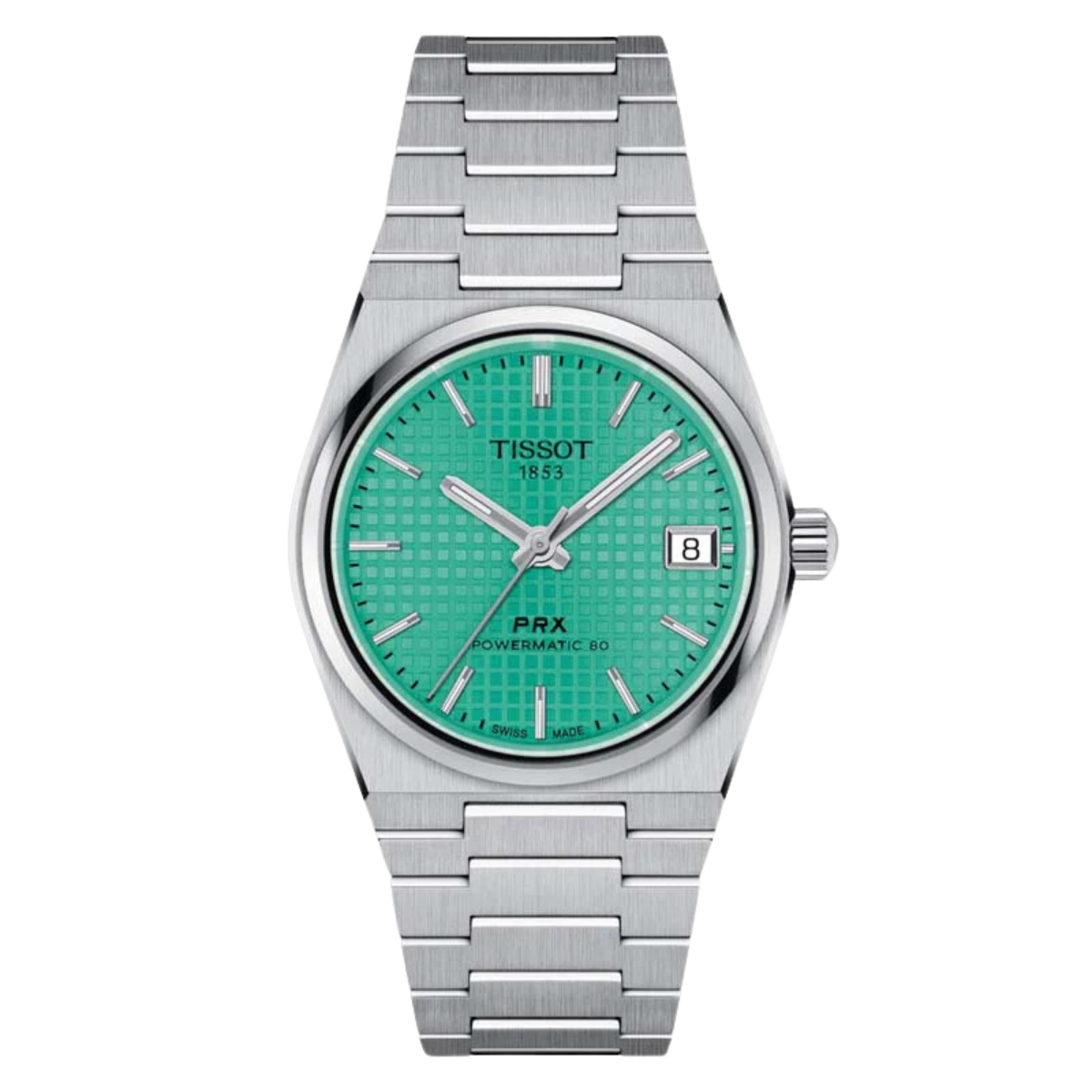Tissot PRX T1372071109101 T137.207.11.091.01 Powermatic 80 35MM Light Green Dial Watch