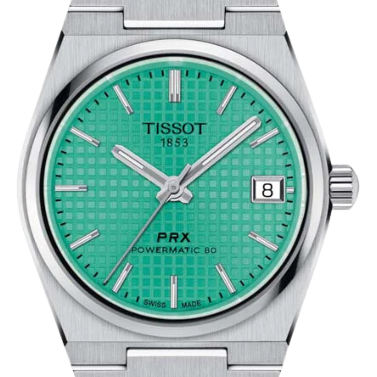 Tissot PRX T1372071109101 T137.207.11.091.01 Powermatic 80 35MM Light Green Dial Watch