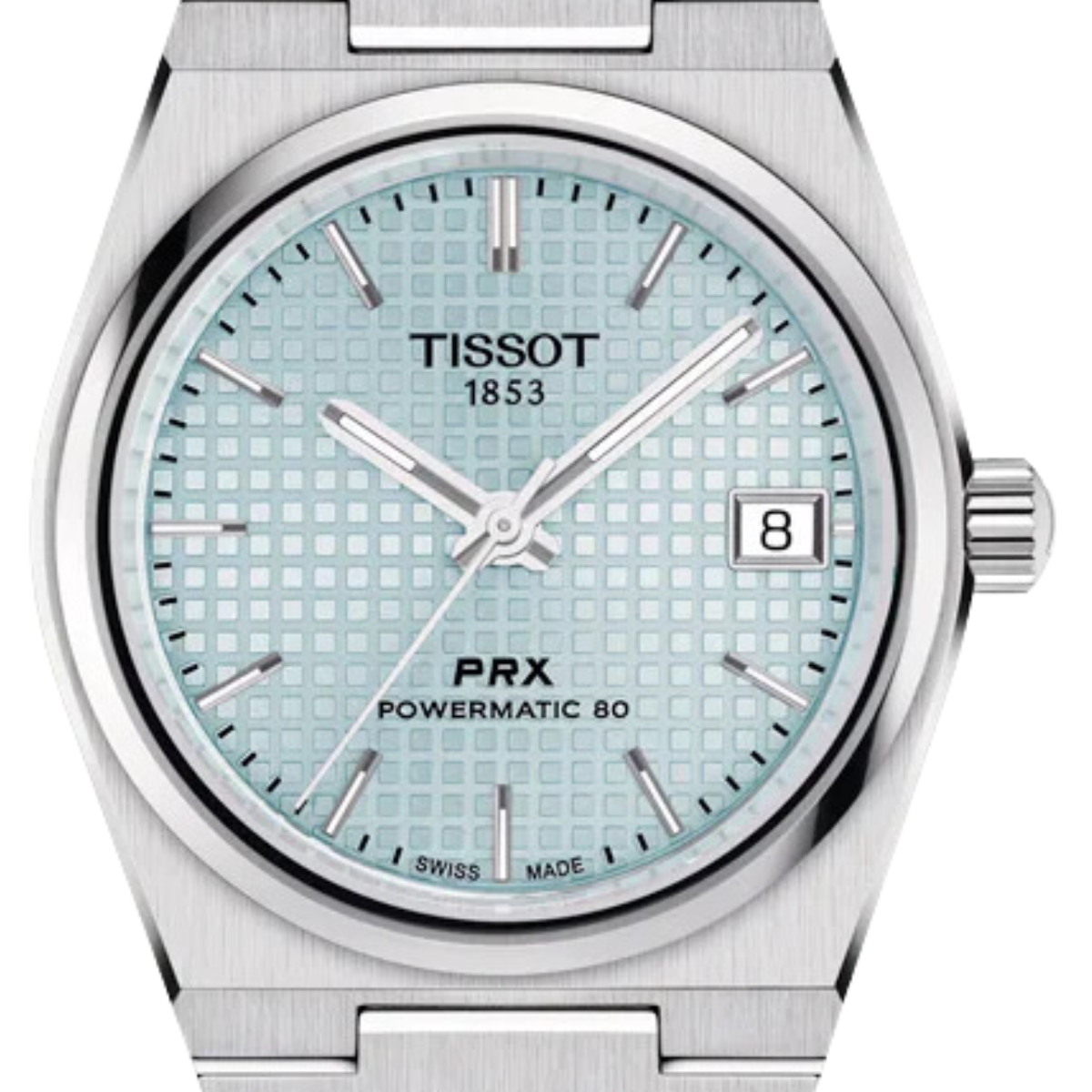 Tissot PRX Automatic T1372071135100 T137.207.11.351.00 Ice Blue Dial Unisex Watch