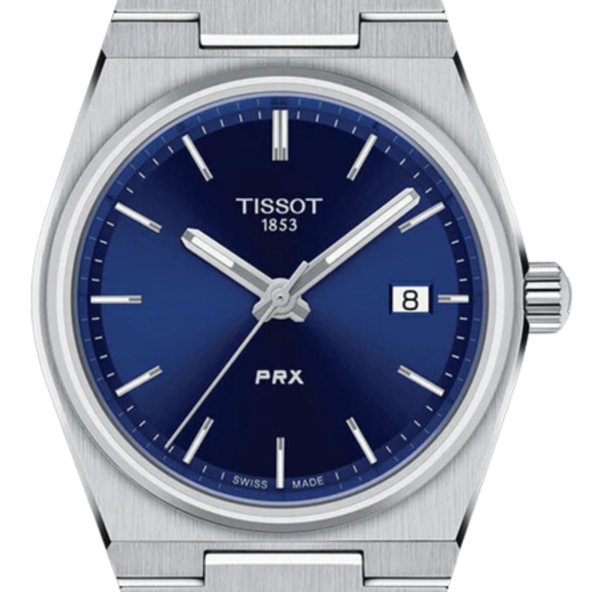 Tissot 1853 PRX T1372101104100 T137.210.11.041.00 Quartz Blue Dial Mens Watch