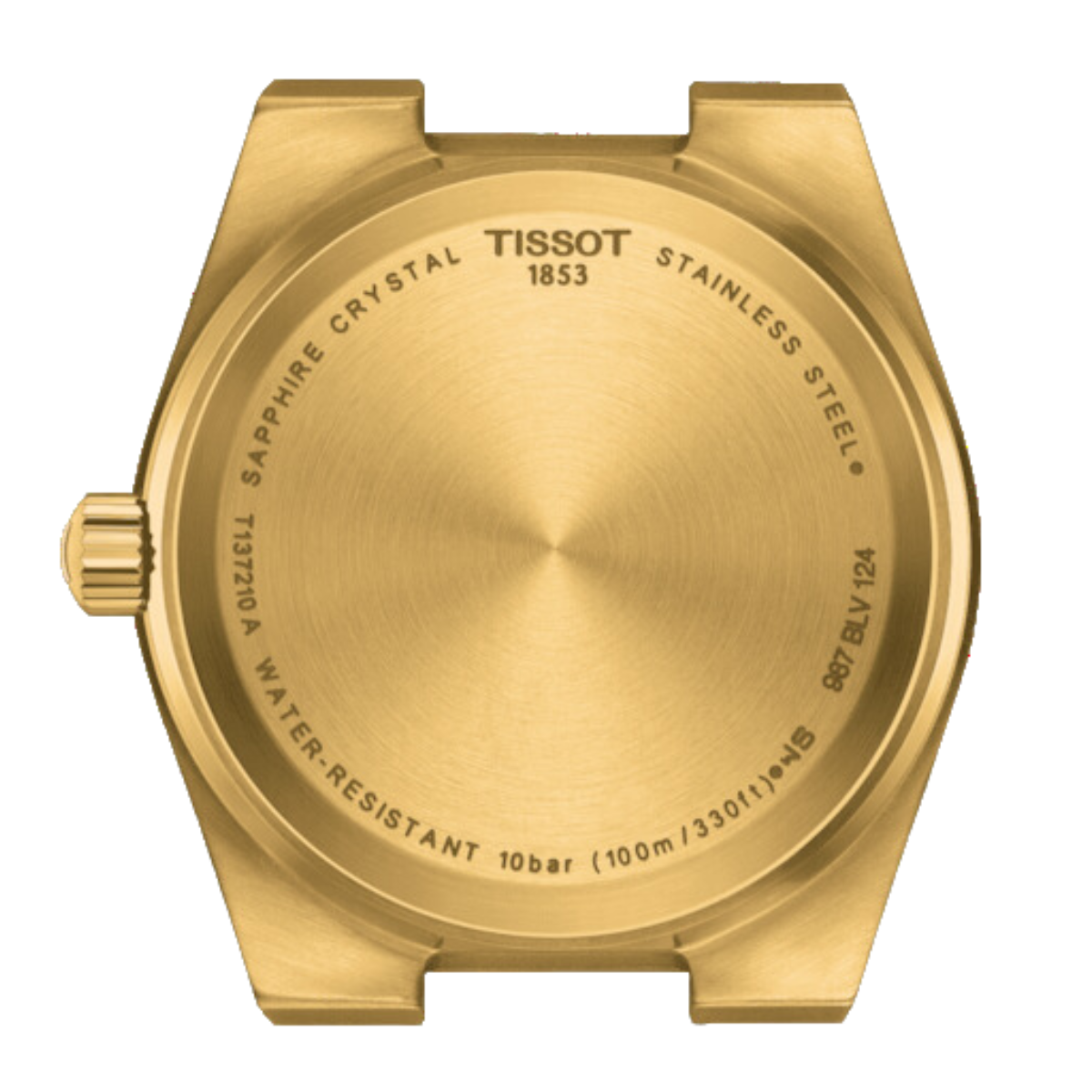 Tissot 1853 PRX T1372103302100 T137.210.33.021.00 Quartz Champagne Dial Mens Watch