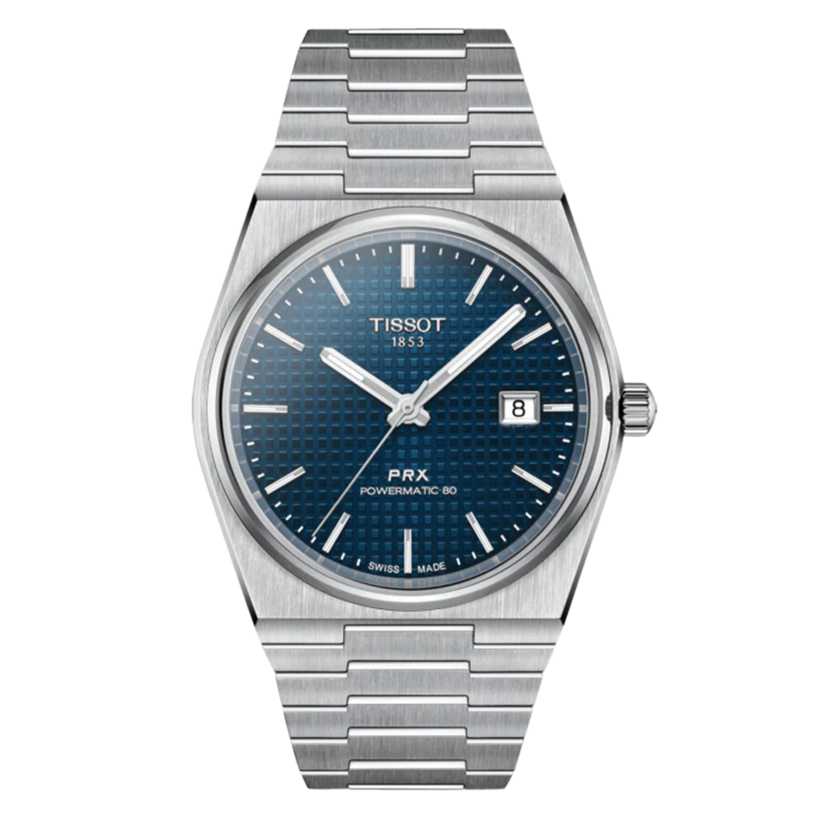 Tissot 1853 PRX Powermatic 80 T137.407.11.041.00 T1374071104100 Blue Dial Watch