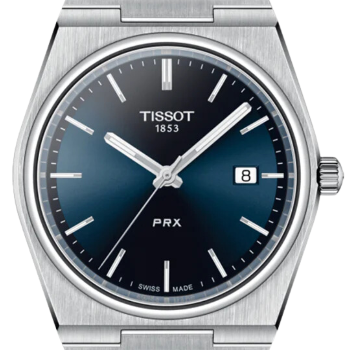 Tissot 1853 PRX T1374101104100 T137.410.11.041.00 Quartz Blue Dial Mens Watch