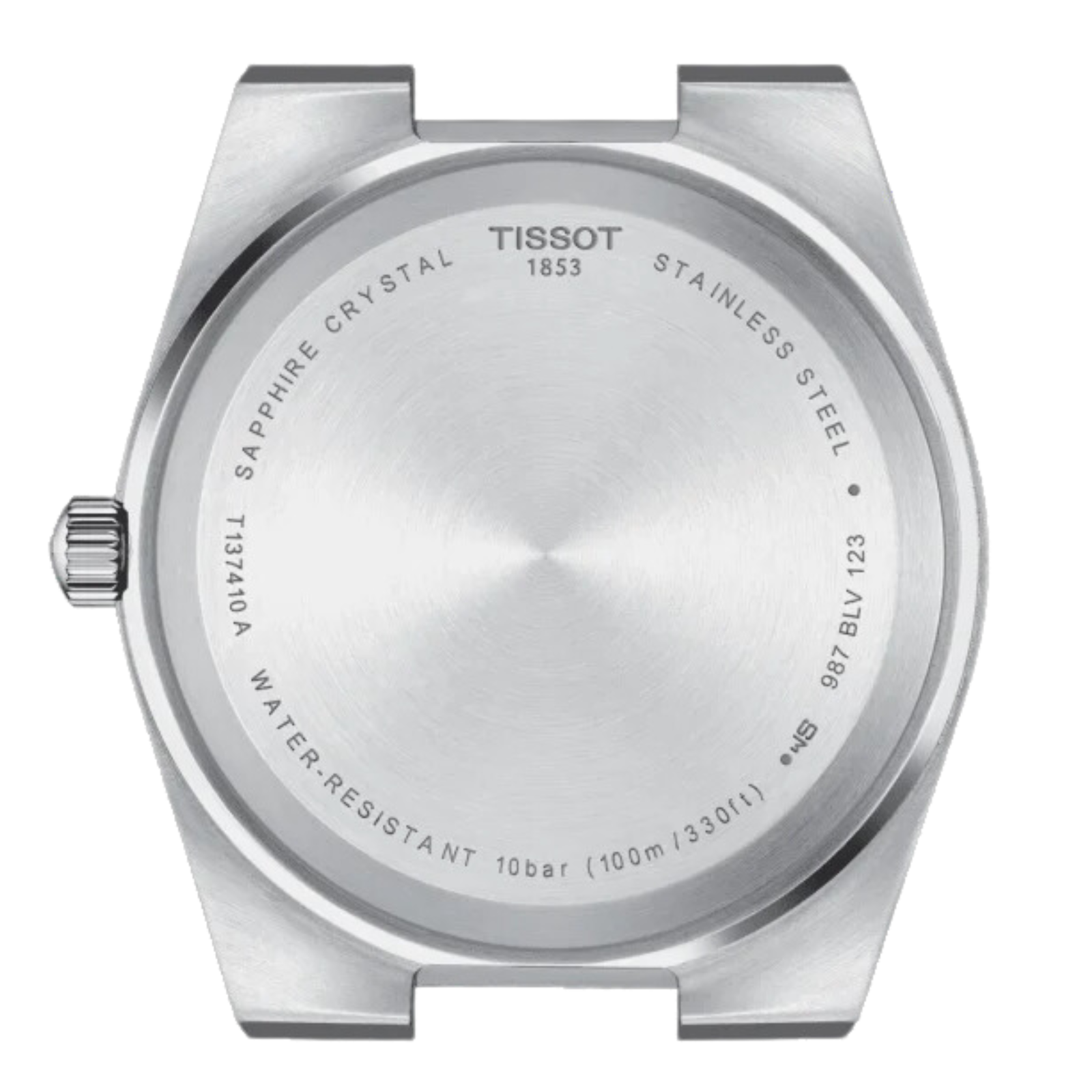 Tissot 1853 PRX T137.410.11.051.00 T1374101105100 Quartz Black Dial Mens Watch