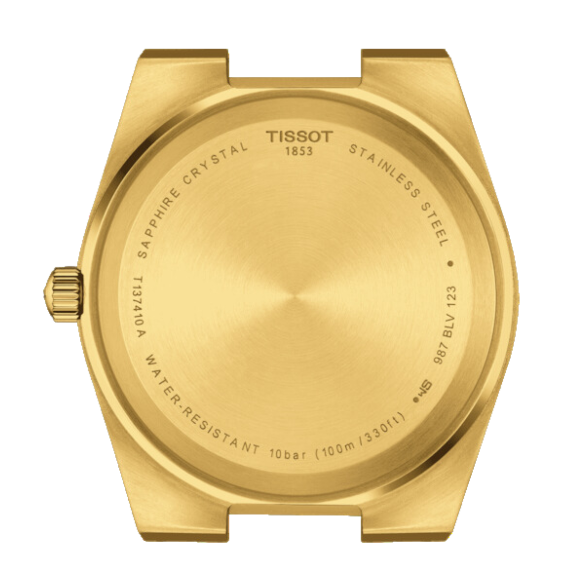 Tissot 1853 PRX T137.410.33.021.00 T1374103302100 Quartz Champagne Dial Mens Watch