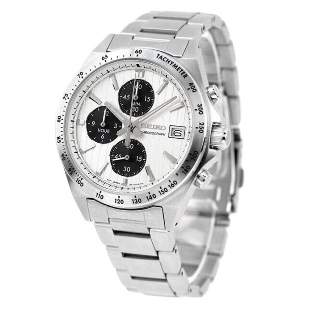 Seiko SBTR039 SBTR039J Selection S-Series Chronograph Grayish White ...