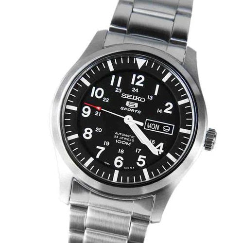 Seiko 5 Sports SNZG13K1 SNZG13 SNZG13K Automatic Stainless Steel Watch