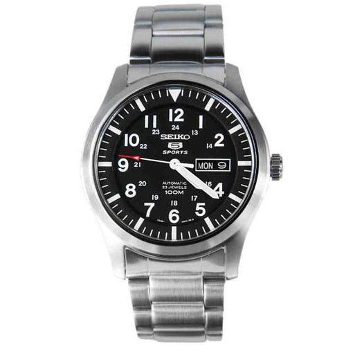 Seiko 5 Sports SNZG13K1 SNZG13 SNZG13K Automatic Stainless Steel Watch