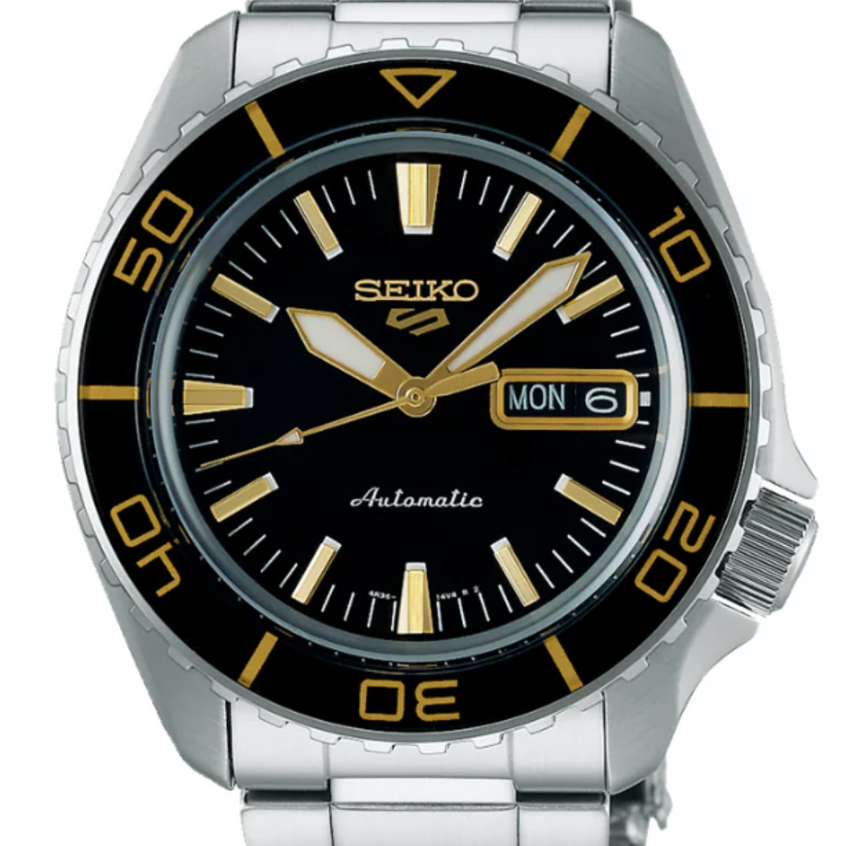Seiko 5 Sports SRPK99K1 SRPK99 SRPK99K SKX Style Black Dial Automatic Watch