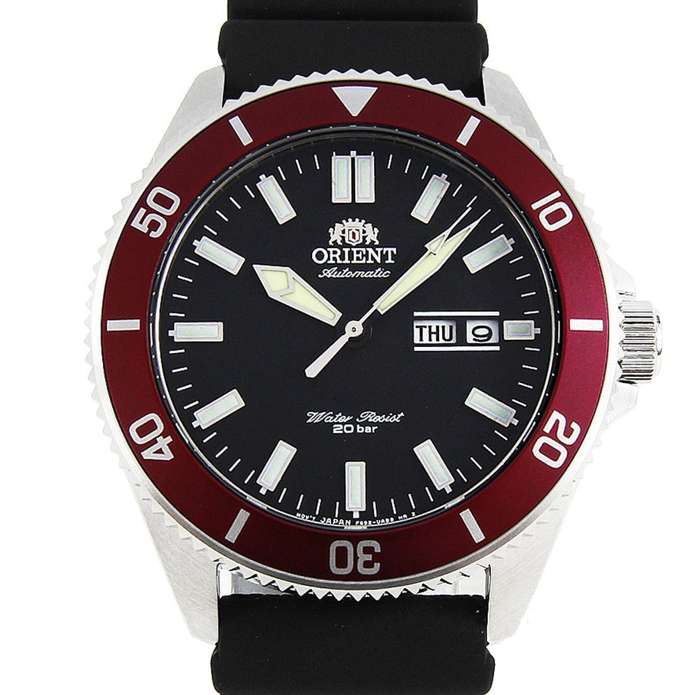 Orient Mako III Automatic RA-AA0011B19B RA-AA0011B Black Rubber Divers ...