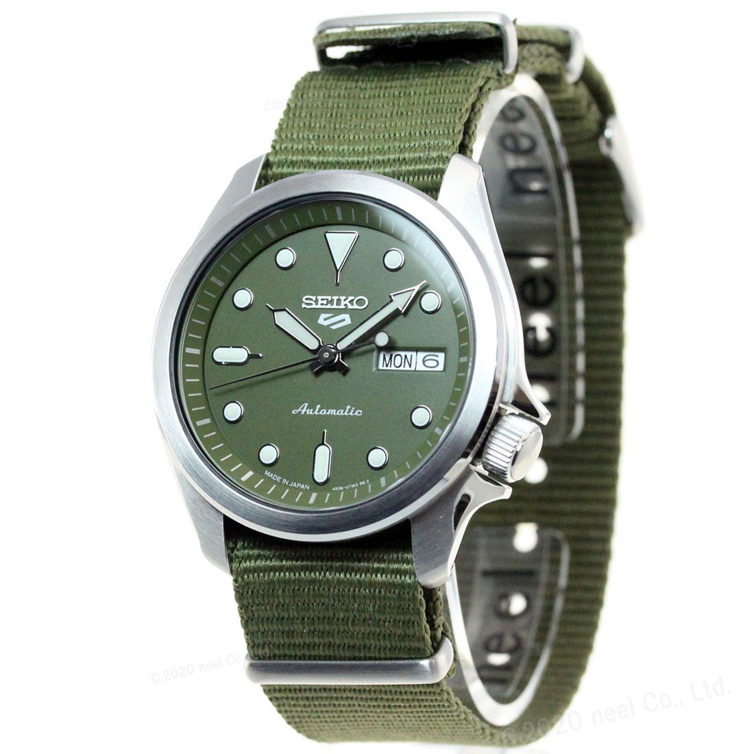 Seiko 5 best sale automatic green dial