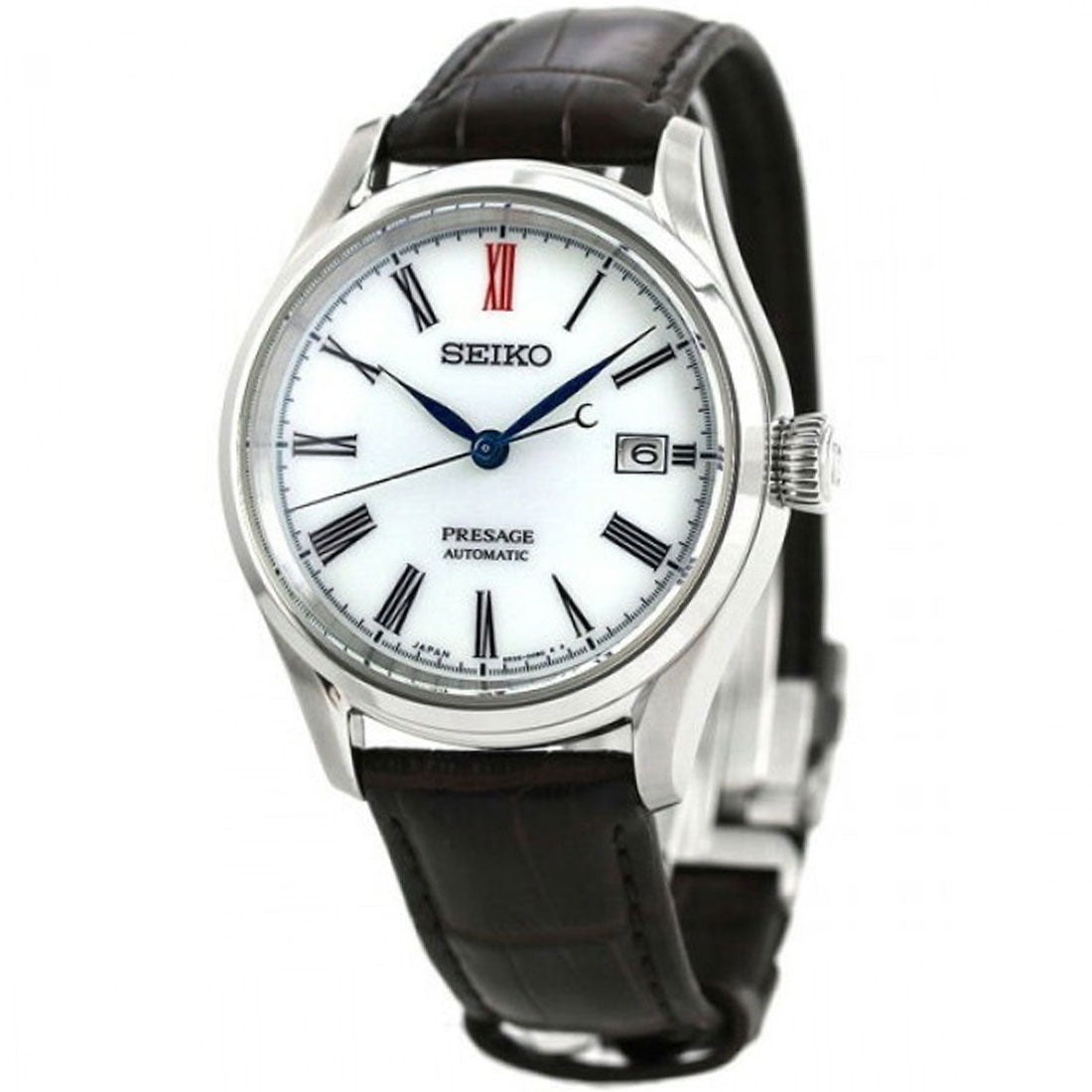 Seiko Arita Porcelain Presage SPB095 SPB095J1 Leather Automatic Watch ...