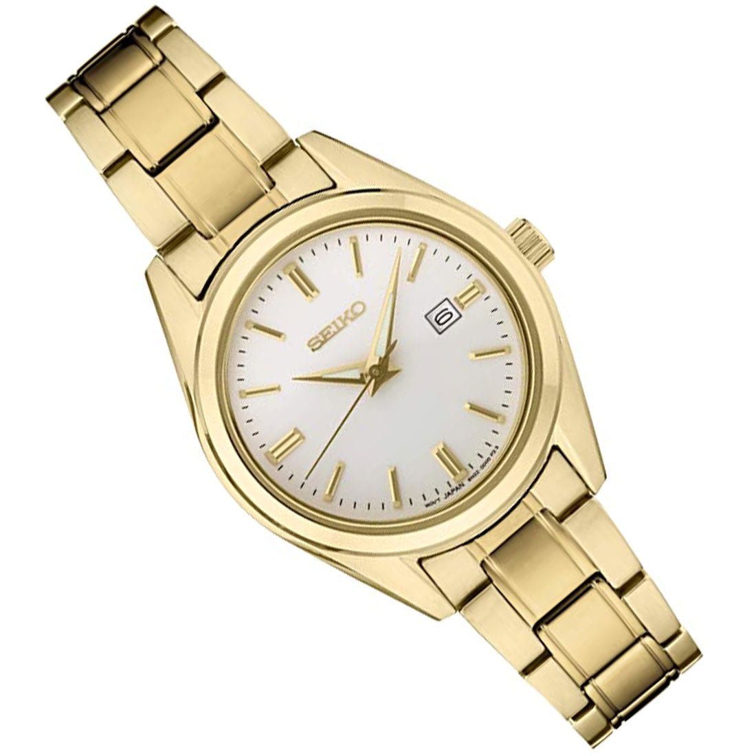 Seiko Conceptual Womens Gold SUR632P1 SUR632 SUR632P Quartz Fashion Watch -Seiko