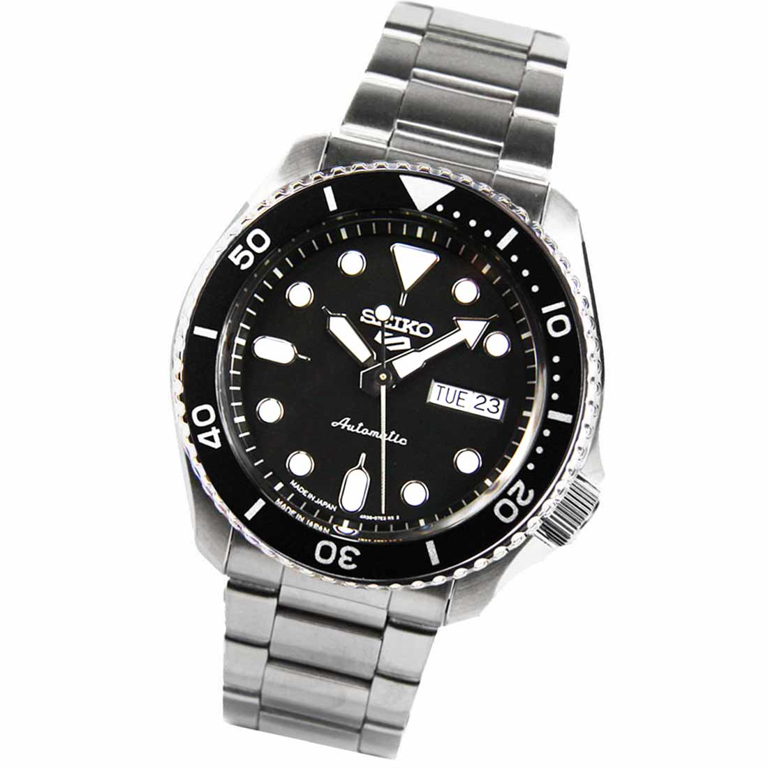 Seiko JDM SBSA005 Black Dial Automatic Watch -Seiko