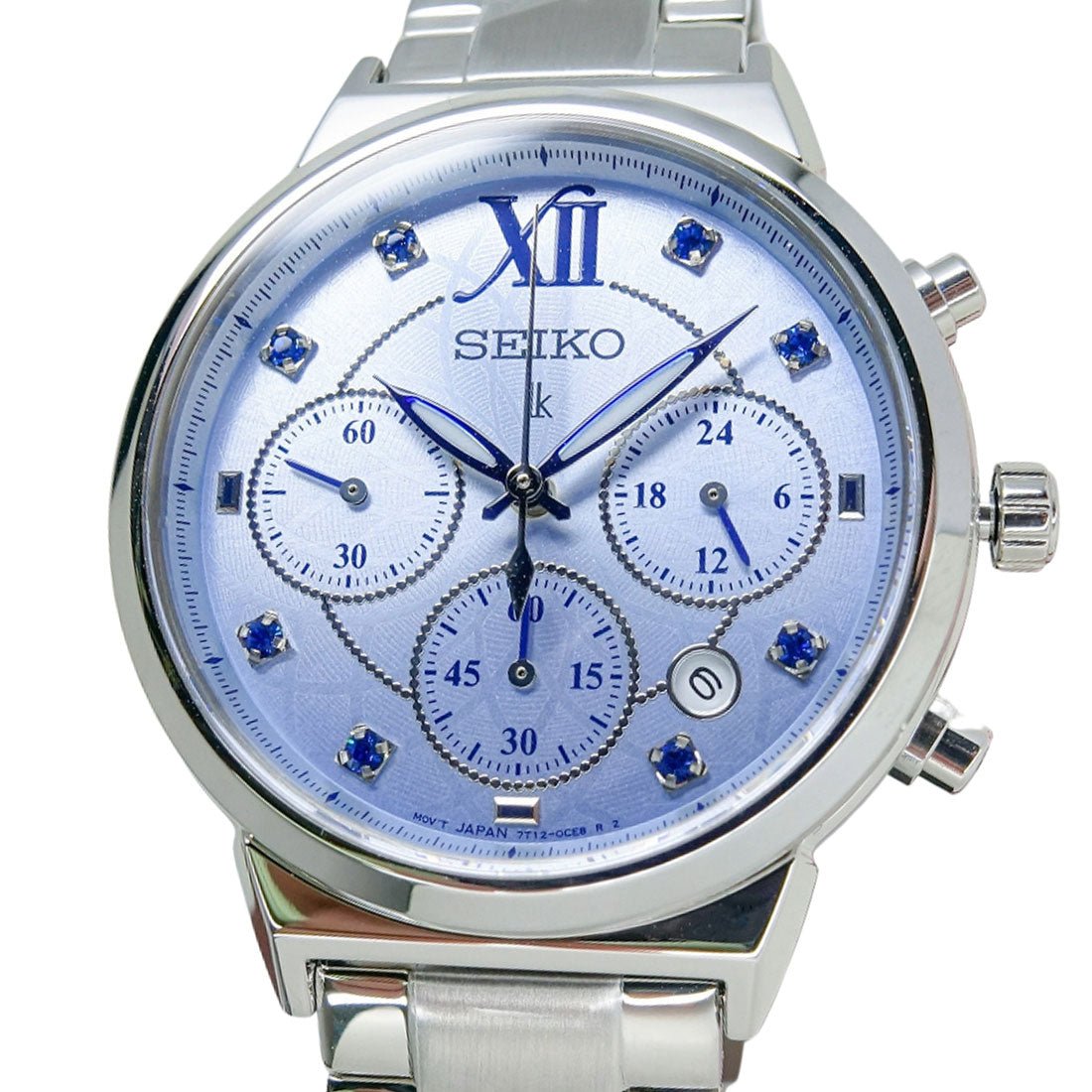 Seiko Lukia Womens SRWZ65P1 SRWZ65 SRWZ65P Quartz Chronograph Watch -Seiko