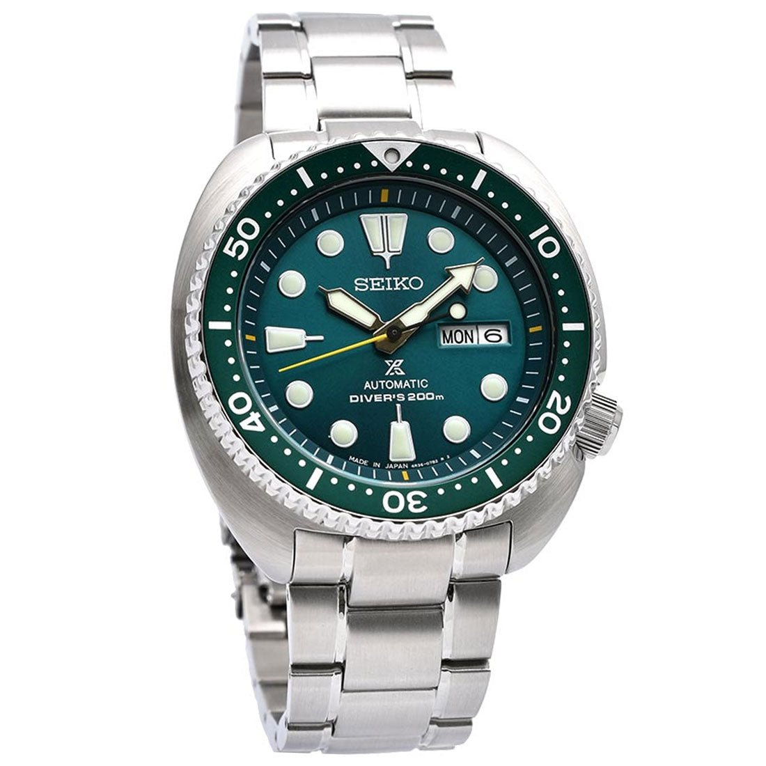 Seiko Prospex Turtle Green Dial JDM Divers Watch SBDY039 SBDY039J1