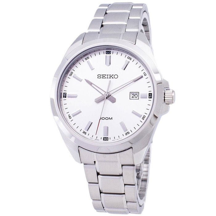 Seiko Quartz SUR273P1 SUR273 SUR273P Classic Stainless Steel Watch ...