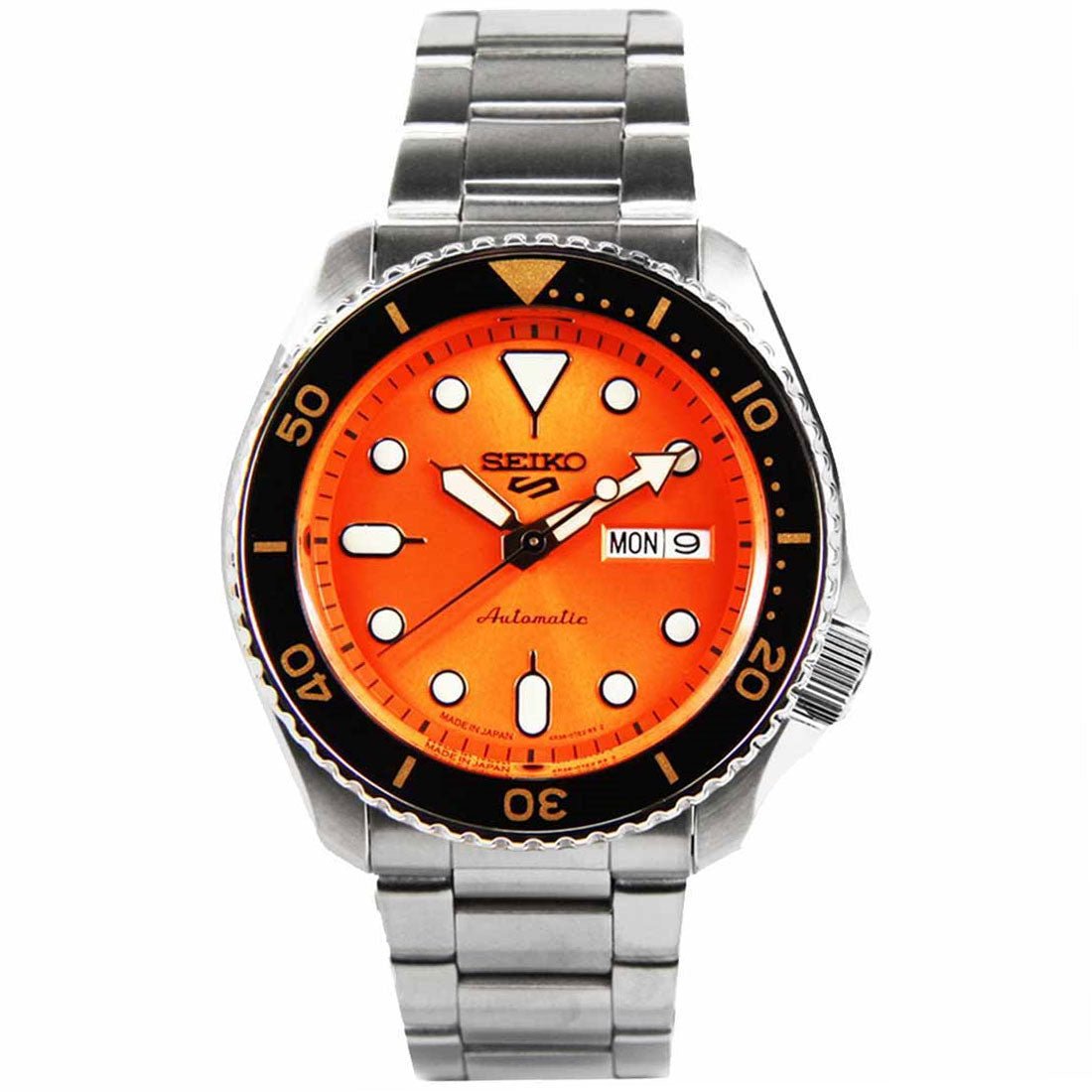 Seiko Sports Orange Dial SRPD59K1 SRPD59 SRPD59K Automatic Watch